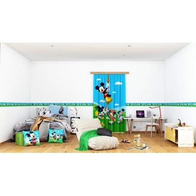 AG Design WBD-8069 Dětská samolepící bordura Mickey Mouse, rozměry 0,14 x 5 m