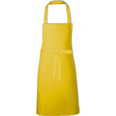 Link Kitchen Wear Středně dlouhá směsová zástěra na grilování Žlutá X993