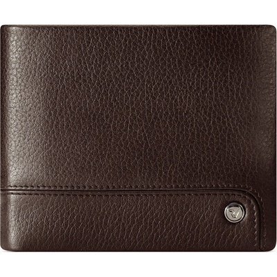 Alaska Horizontal Wallet With Coins Pocket With Zipper 44 Brown / Testa Di Moro RO