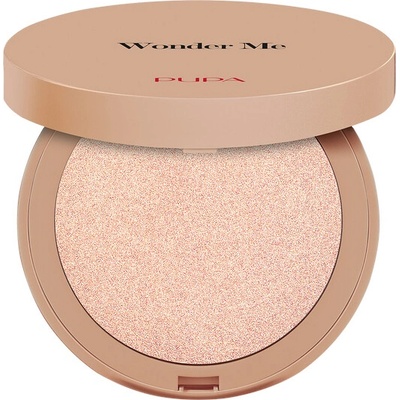 PUPA Milano Rozjasňovač Wonder Me Glow Compact Face Highlighter 101 Rose Gold 7,5 g