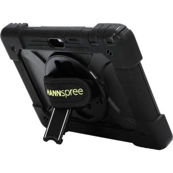 Hannspree Калъф за таблет Hannspree Zeus Rugged, силикон, за Hannspree Zeus / Zeus 2, удароустойчив, черен (2G00K)