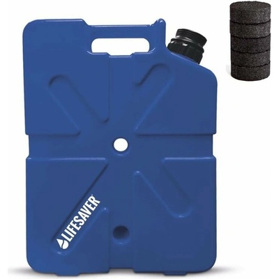 Lifesaver Kanystr na vodu Jerrycan 20K s filtrem tmavě modrý 18,5 l