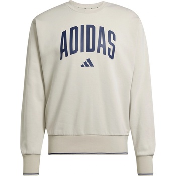 Adidas Мъжка блуза Adidas Collegiate Sweatshirt Mens - Alumina/Blue