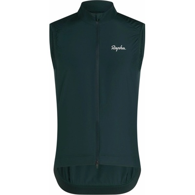 Rapha Core Gilet forest green white pánska