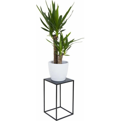 DekorStyle Květinový stojan Charr 40 cm černý – Sleviste.cz