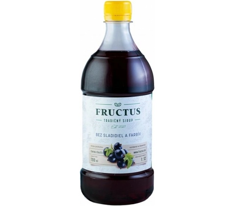 Fructus Čierna ríbezla 0,7 l
