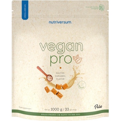 Nutriversum Vegan Pro | Pea and Rice Protein [1000 грама] Солен карамел