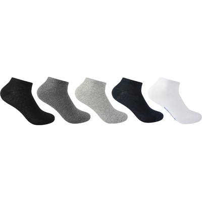 Slazenger Мъжки чорапи Slazenger 5 Pack Trainer Socks Mens Size 7-11 - Multi
