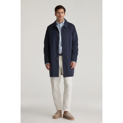GANT COTTON CAR COAT EVENING BLUE