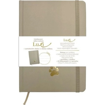 Notes Luxi linky A5 lamino moka