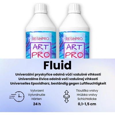 ResinPro Epoxidová pryskyřice Fluid 1 kg