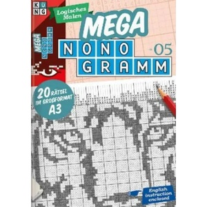 Mega-Nonogramm 05 | Conceptis Puzzles (ISBN: 9783906949703)