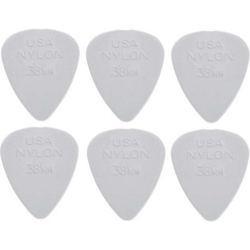 Image 1 of Dunlop 44R 0.38 Nylon Standard 6 Перце за китара (44R38-6PACK-SET)