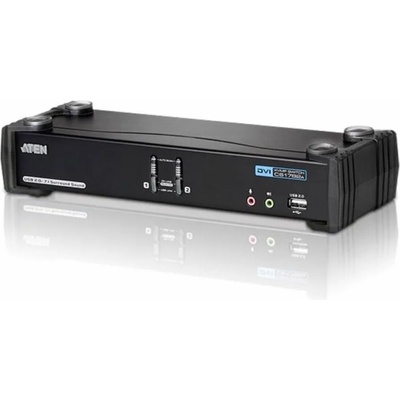 ATEN KVMP превключвател ATEN CS1782A 2-портов, USB, DVI Dual Link, CH7.1 Audio (CS1782A)