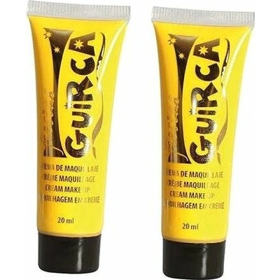 Guirca žlutý make up v tubě halloween 40 ml