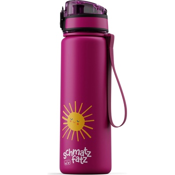Klarstein schmatzfatz, бутилка за пиене, спортна бутилка, 500 мл, 24 см, тритан (SMF5-PurpleSun-500ml) (SMF5-PurpleSun-500ml)