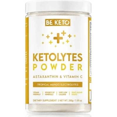 BeKeto Ketolytes Elektrolyty Tropické mango 200 g