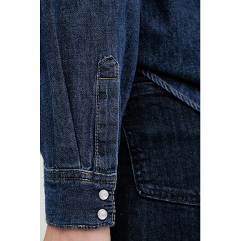 Benetton Дънкова риза United Colors of Benetton (5RZKDQ06T)