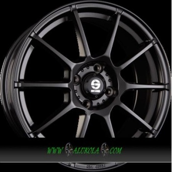 Sparco Assetto Gara 7x17 4x100 ET30 matt black