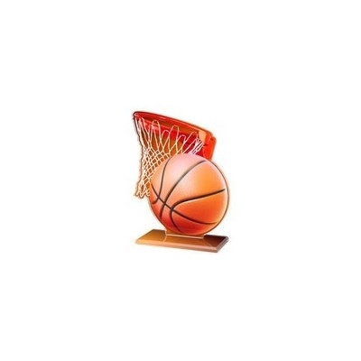 Poháry Bauer Akrylátová trofej AWF M62 Basketball
