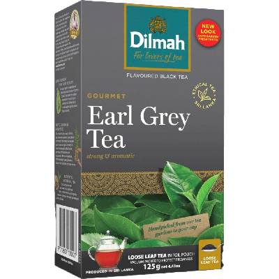 Dilmah Sypaný cejlónský černý čaj Earl Grey s bergamotem 125 g