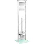 WENKO 22992100 - Четка за тоалетна DEBAR 18x73 cm неръждаема стомана/сатин/бяла (WE0053)