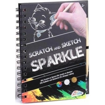 Grafix Škrabací diár A5 10 listov