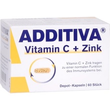 Naturprodukt Additiva Vitamín C + Zinok 60 kapsúl