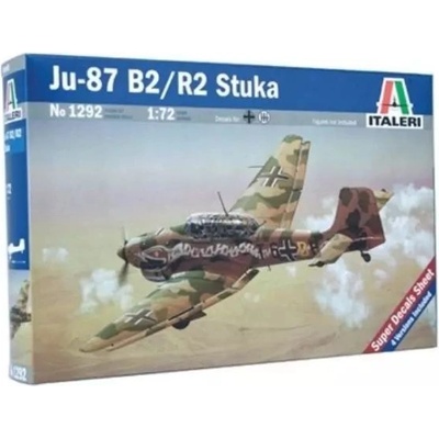 Italeri Italeri: JU-87 B-2/R-2 Щука моделен самолет, 1: 72 (1292s)