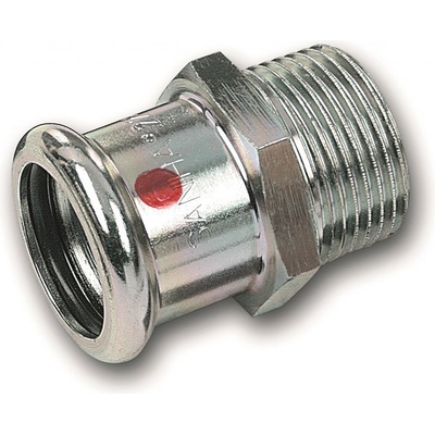 Vsuvkapřechodová lisovací Sanha Therm 24243G 28 mm x 1" vnější závit