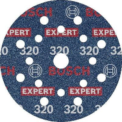 Brusný kotouč Bosch Expert O780 s fólií 6 ks 125 mm P320 2608902405