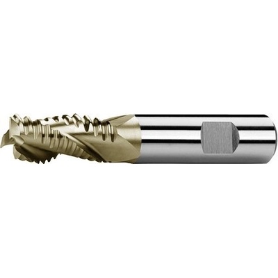 ZPS-FN Fréza válcová čelní Ø10x22x72, Z3, DIN 844K, HSSCo8 ,ZrN,WR - ZPS-114418-100-ZRN