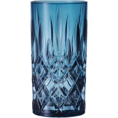 Nachtmann Sklenice na long drink NOBLESSE COLORS sada modrá 2 x 395 ml