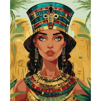 Ideyka Ideyka Malování podle čísel Egyptská princezna 40 x 50 cm