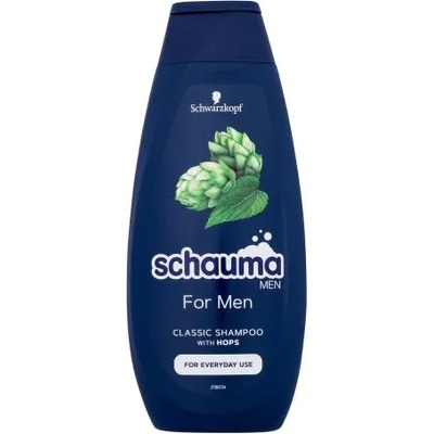 Schwarzkopf Schauma Men Classic Shampoo 400 ml шампоан за обем на косата за мъже