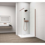 POLYSAN Esca - Душ стена Walk-In 70x210 см, Antidrop, прозрачно стъкло/матова мед ES1070-09 (ES1070-09)
