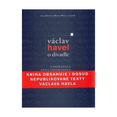 Václav Havel: O divadle - Havel Václav, Anna Freimanová