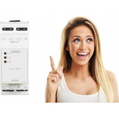 Automatický přepínač fází L1-L2-L3 APM-20 Zamel