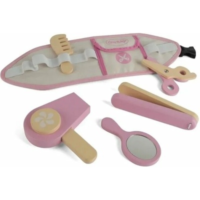 Dantoy Playful Wood dřevěná kadeřnická sada 6 ks