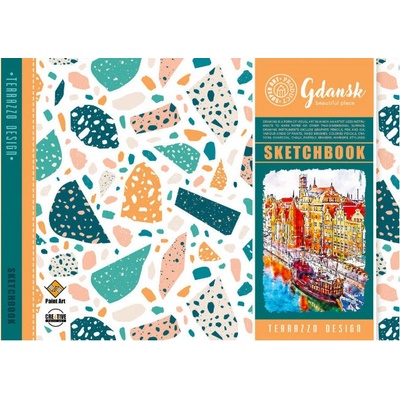 Бележник Bourgeois 197х145 36л Бели Тв. К. Gdansk (1120663-215921-21517)