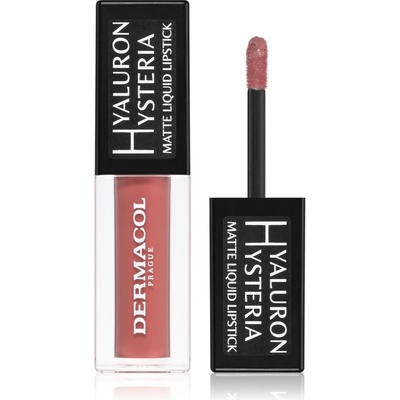 Dermacol Hyaluron Hysteria матиращо течно червило цвят 03 4.5ml