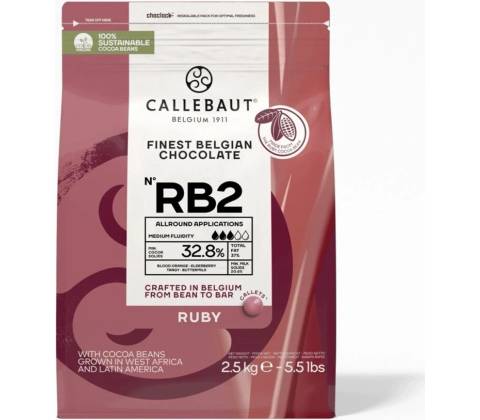 Callebaut Ruby (RB2) 32,8% 2,5 kg