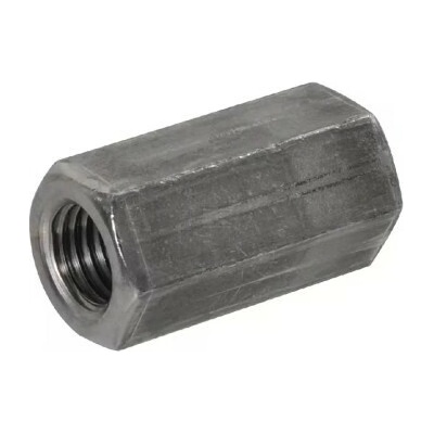 Spojovacia matica M10x1,5 DIN6334 čierna