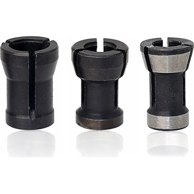 3 KUSOV ADAPTÉR DRŽIAK FRÉZY 6/6,35/8mm