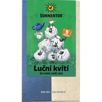 Sonnentor Luční kvítí BIO čaj porc. 18 x 1,5 g