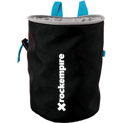 Rock Empire Chalk Bag Basic Black/Aqua