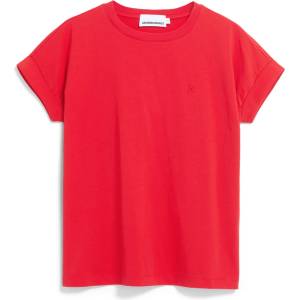 Armedangels Дамска тениска ARMEDANGELS Women's Idaa Logo T-shirt - Mars Red (116-6799-4114)