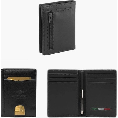 Peněženka Aeronautica Militare Target clip AM-174-01 černá – Zbozi.Blesk.cz