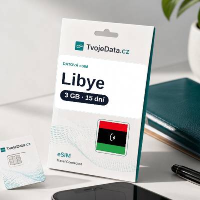 eSIM Libye 3 GB / 14 dní