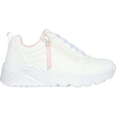 Skechers detská vychádzková obuv UNO LITE biela ružová